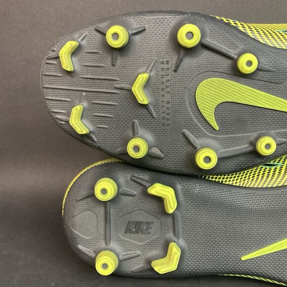 Nike Mercurial Superfly 7 Club MDS MG -Men's 12 -Lemon Venom Aurora- BQ5463-705 - Picture 8 of 10